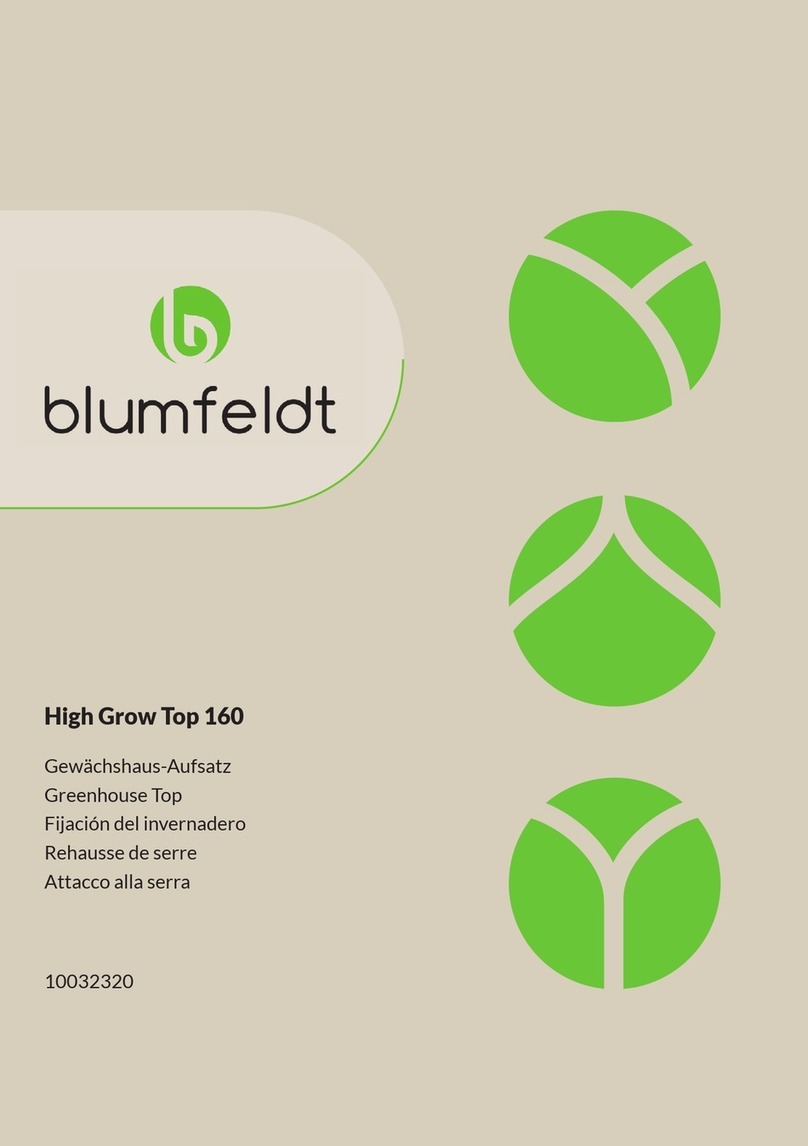 Blumfeldt High Grow Top 160 User manual