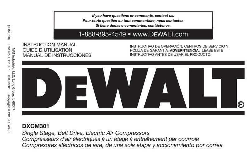 DeWalt DXCM301 instruction manual