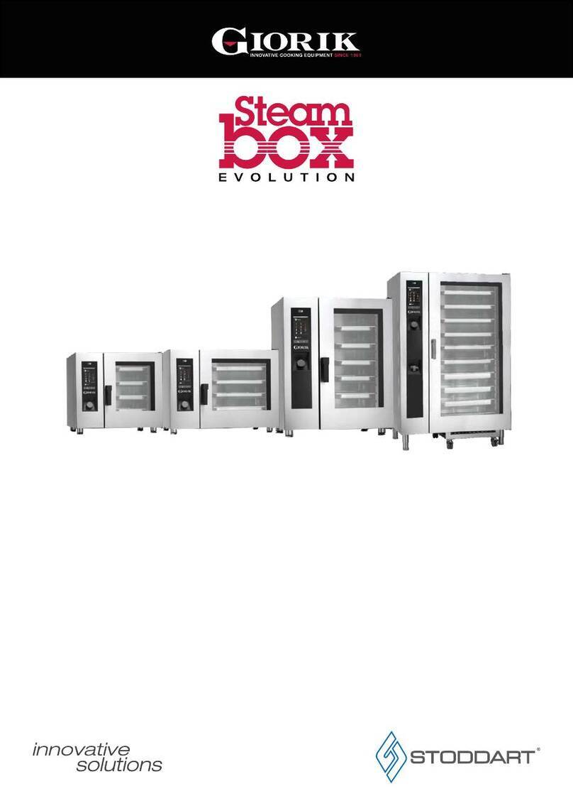 Giorik Steam box STODDART SEH061WT SPECIFICATION, INSTALLATION & OPERATION MANUAL