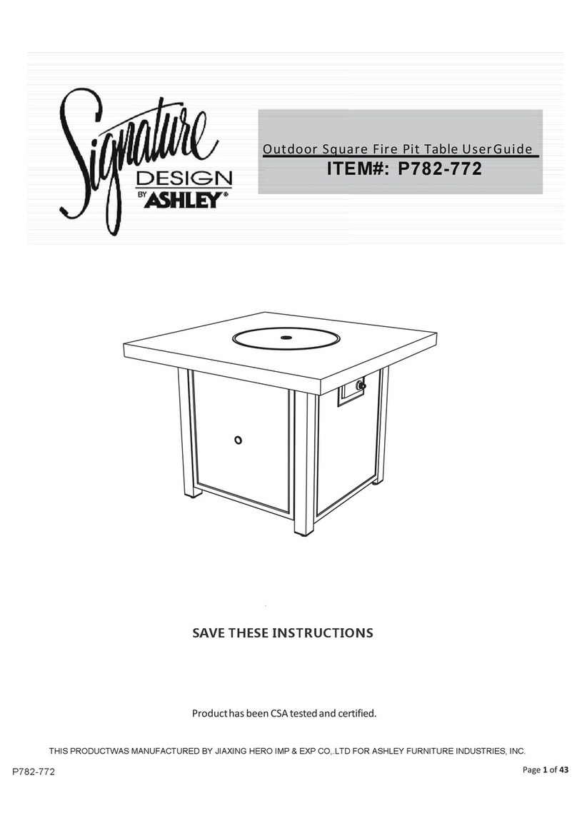 Ashley Signature DESIGN P782-772 user guide