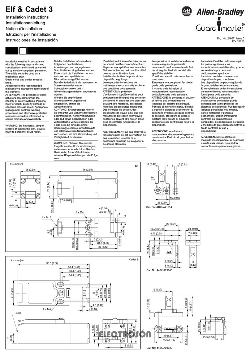 Allen-Bradley Guardmaster 440K-A21014 User manual