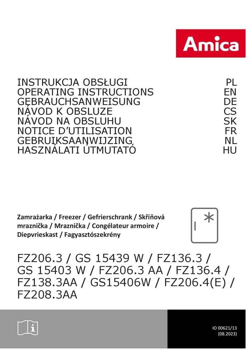 Amica FZ206.4E operating instructions