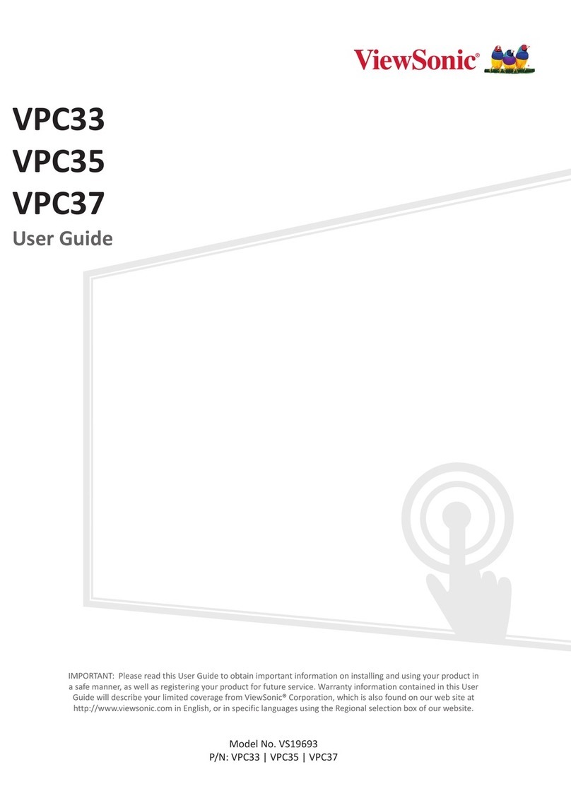 ViewSonic VS19693 User manual