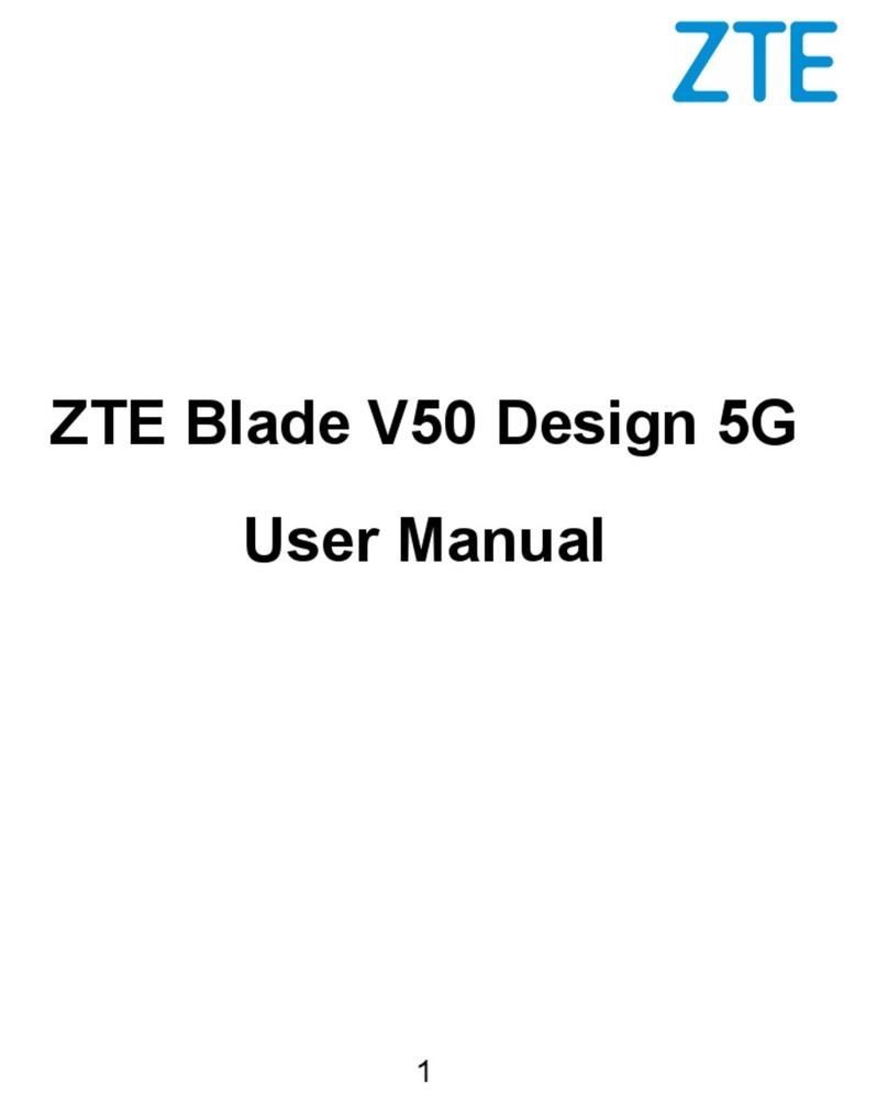 Zte Blade V50 Design 5G User manual
