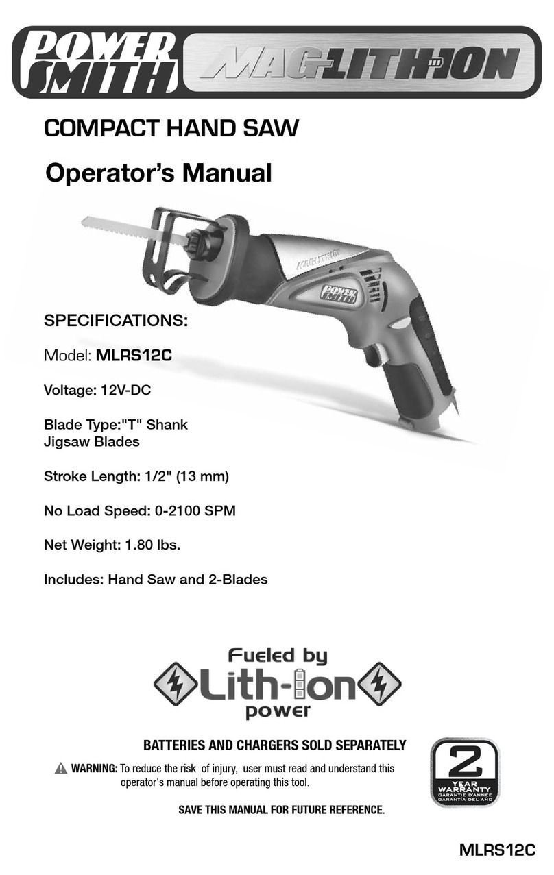 Richpower MAG-LITHION MLRS12C Operator's manual