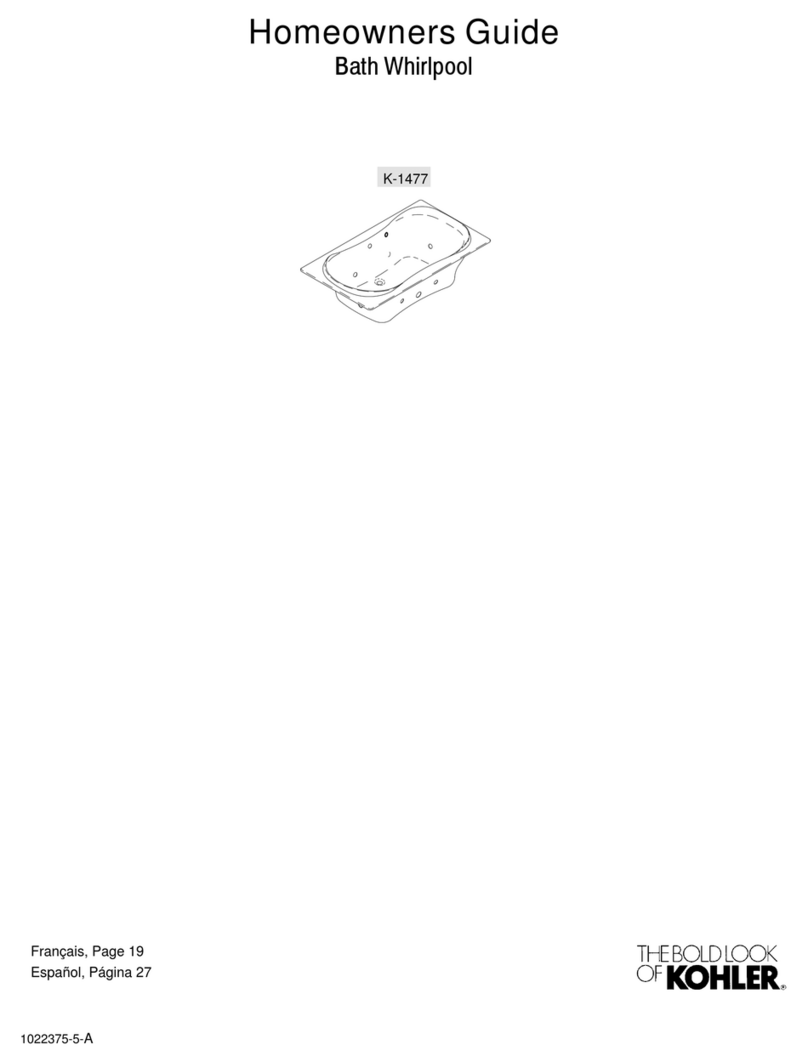Kohler K-1477 Assembly instructions