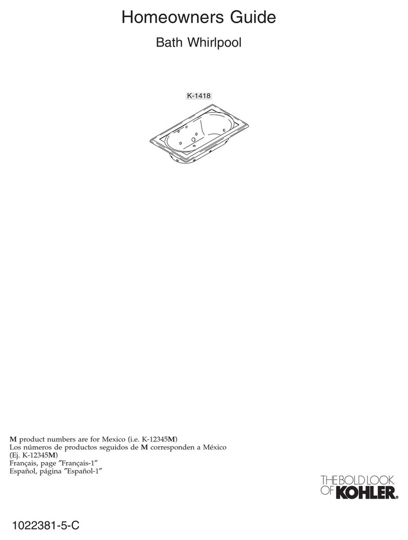 Kohler K-1418 Assembly instructions