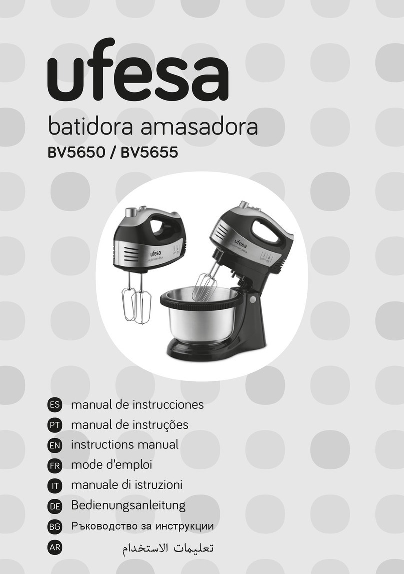 UFESA BV5650 instruction manual