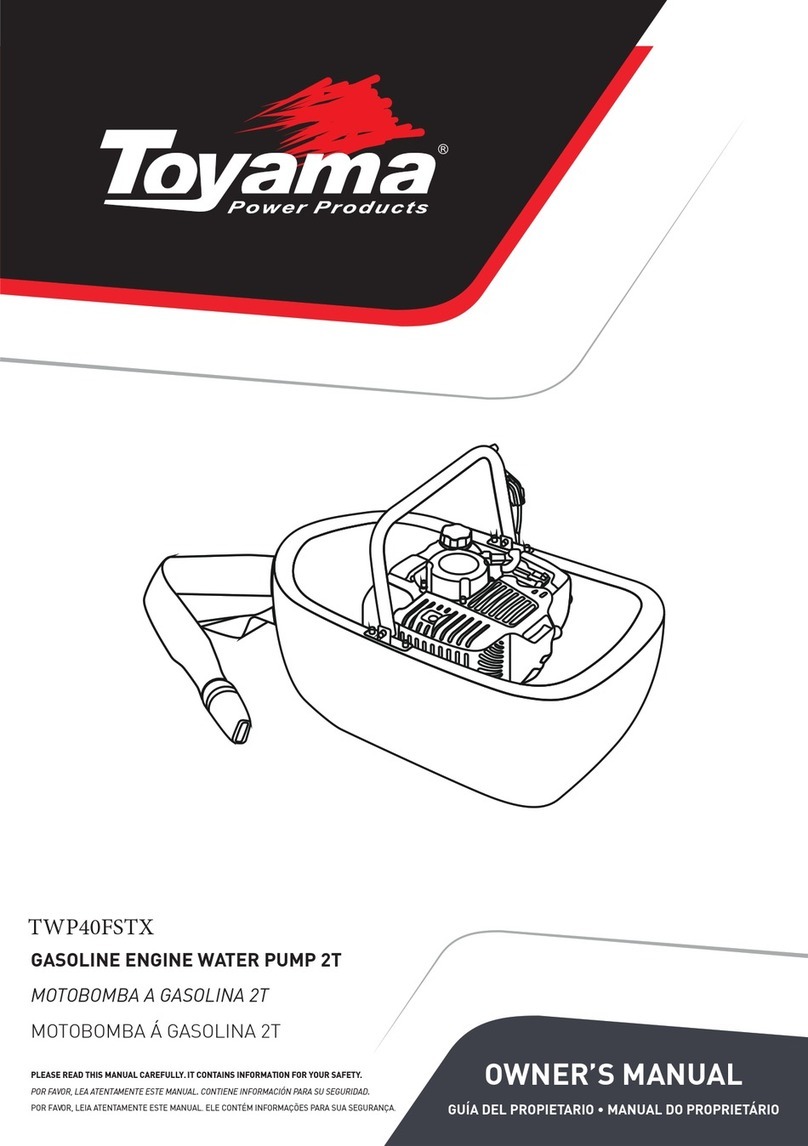 Toyama TWP40FSTX owner's manual