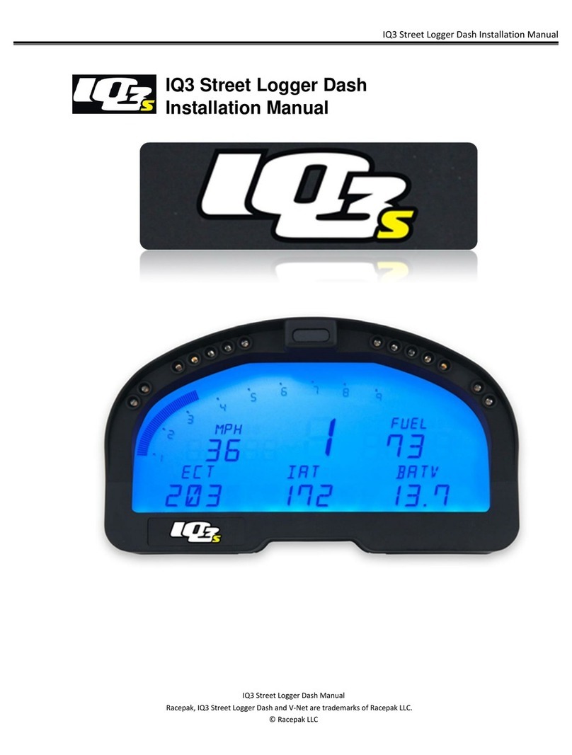 Racepak 250-DS-IQ3SL installation manual