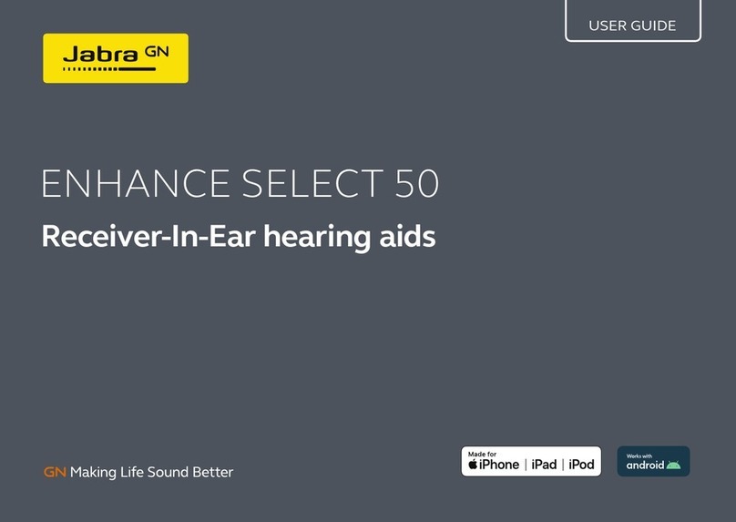 Jabra ENHANCE SELECT 50 User manual Jabra ENHANCE SELECT 50 User manual