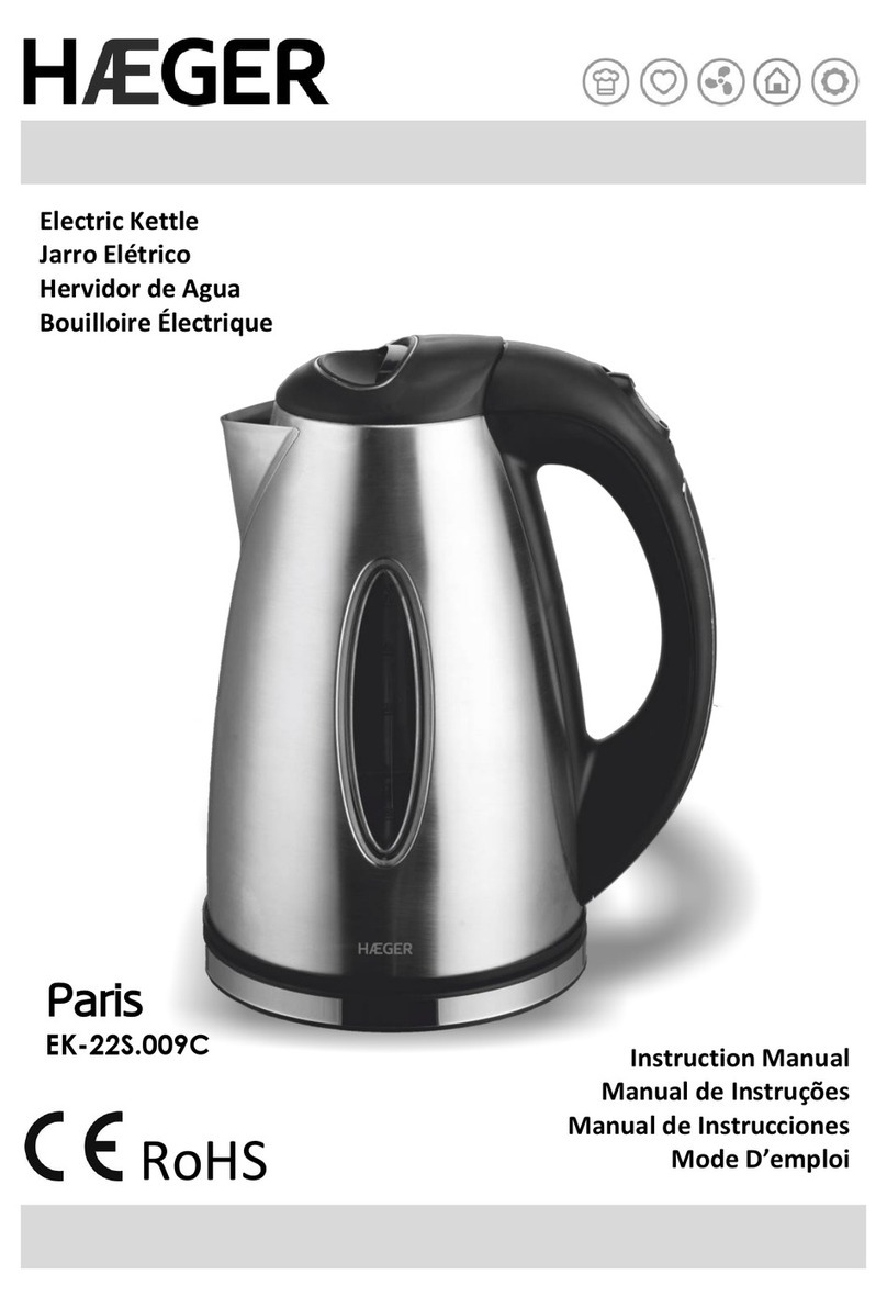 HAEGER Paris EK-22S.009C instruction manual