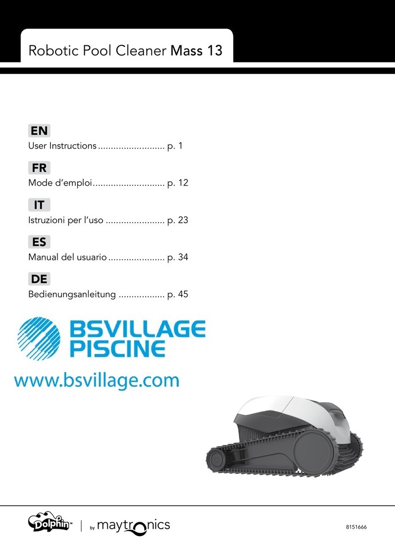 Maytronics Dolphit Mass 13 User manual Maytronics Dolphit Mass 13 User manual