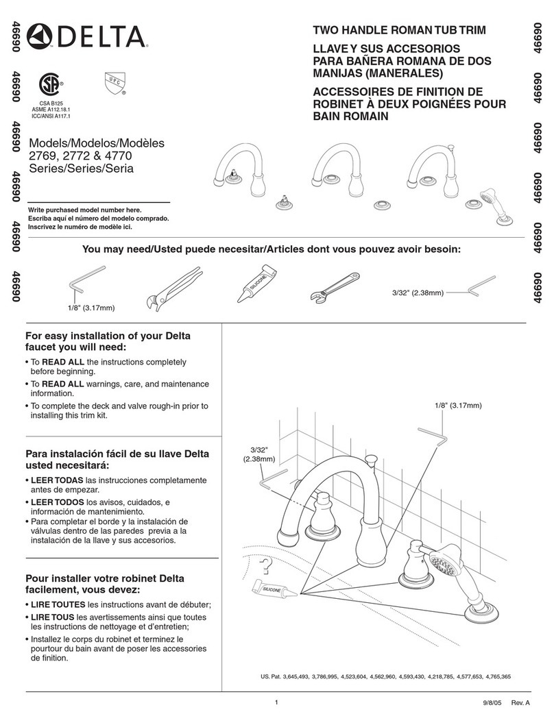 Delta 2769 Series User manual