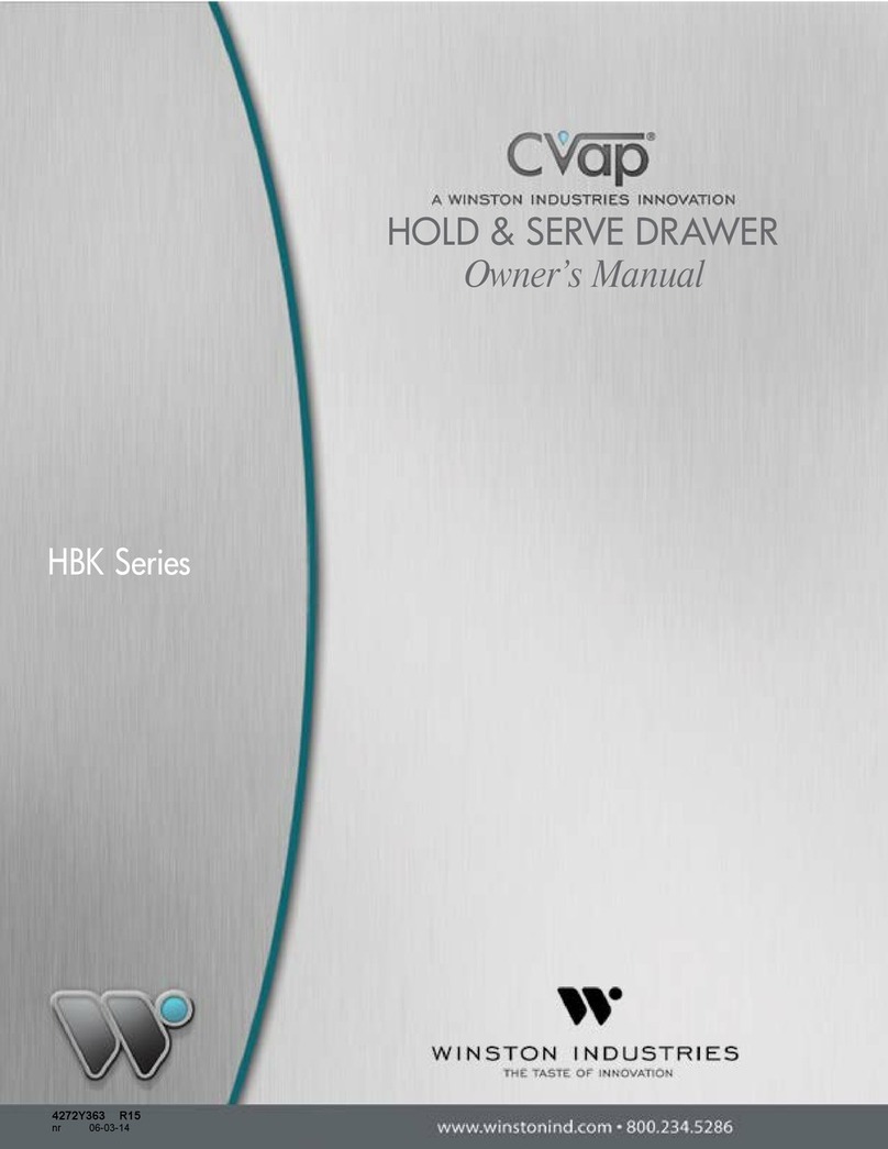 Winston Industries cvap PS2198 User manual
