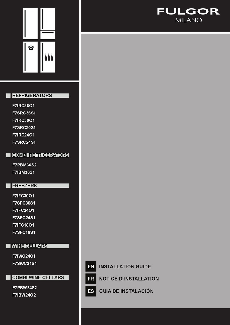 FULGOR F7PBM36S2 installation guide