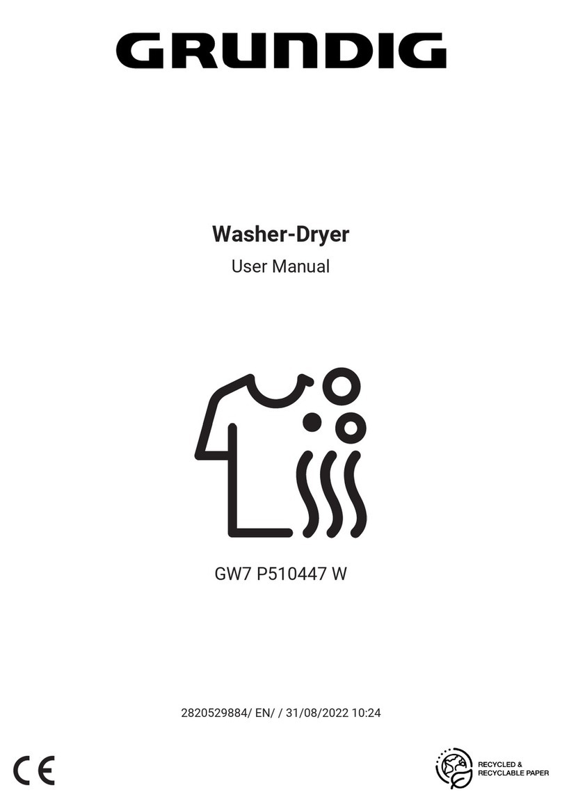 Grundig GW7 P510447 W User manual