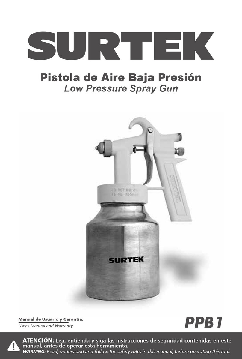 Surtek PPB1 Dimensions and installation guide