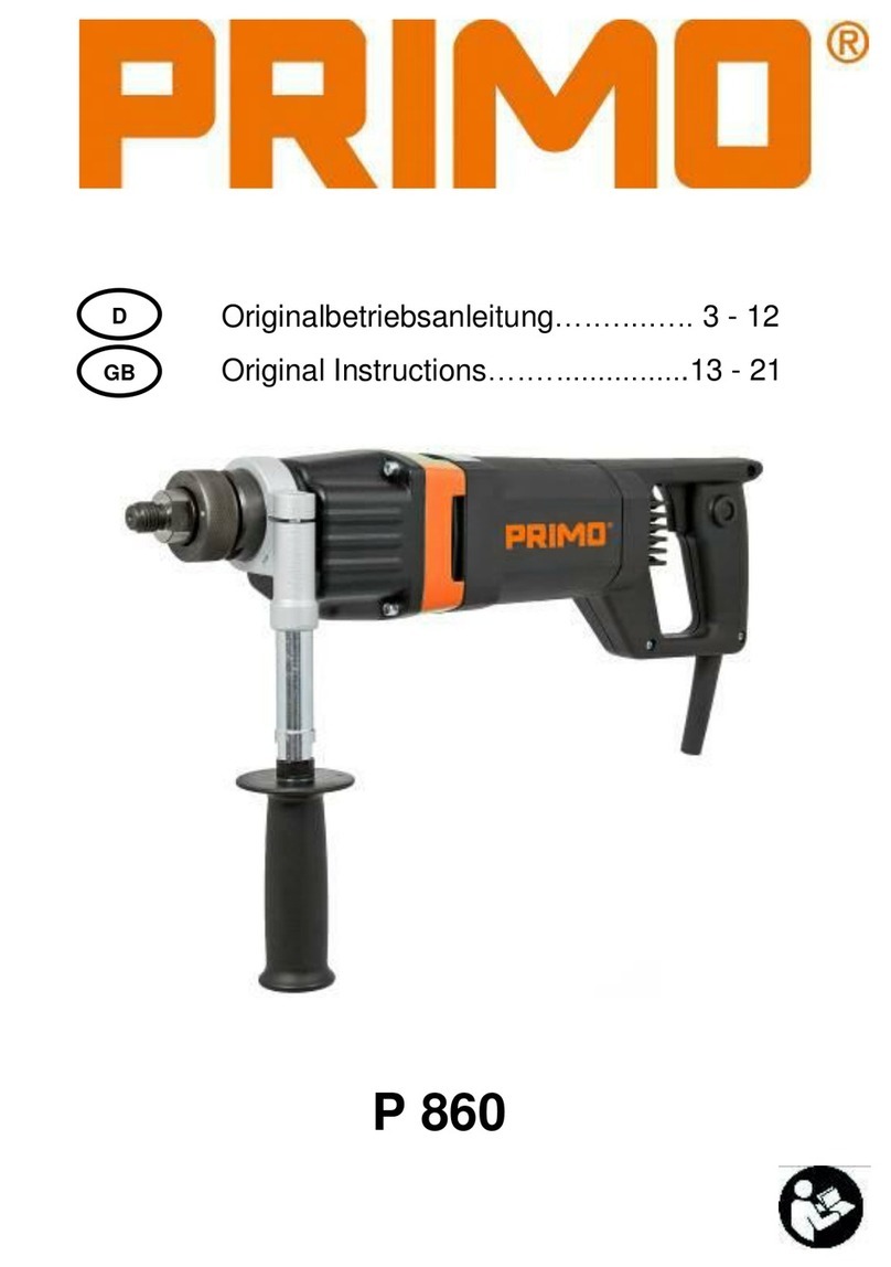 Primo Water P 860 Original instructions