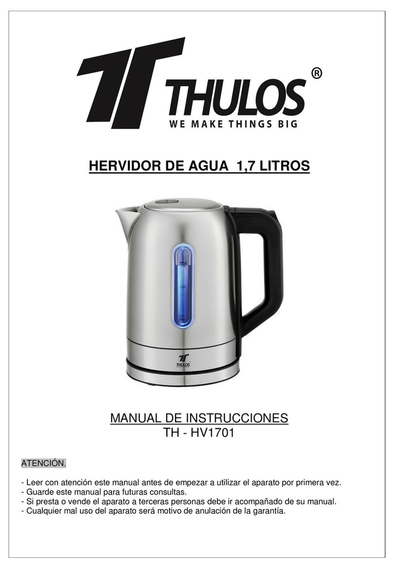 Thulos TH - HV1701 instruction manual