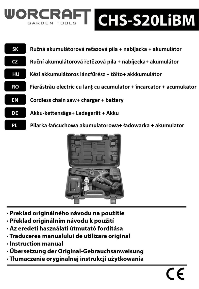 Worcraft CHS-S20LiBM User manual Worcraft CHS-S20LiBM User manual