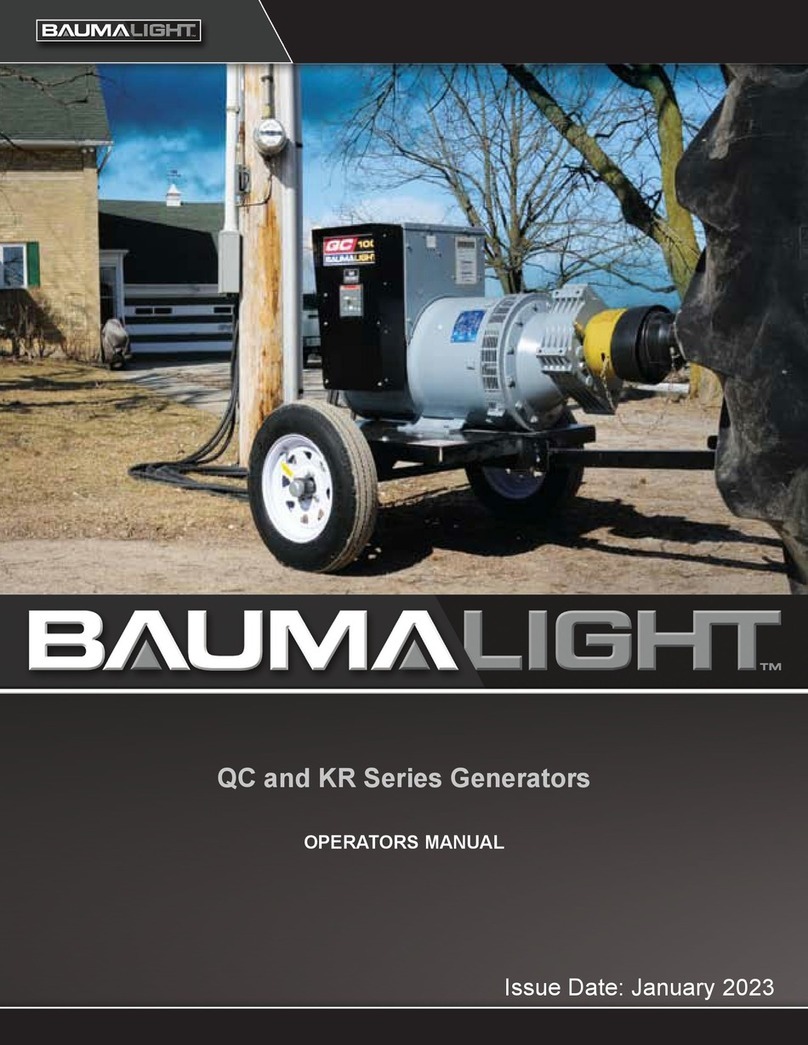 Baumalight KR Series Operator's manual