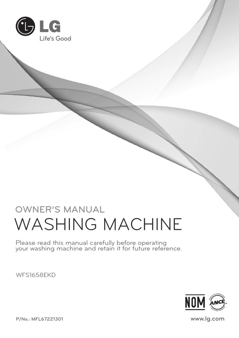 LG WFS1658EKD User manual