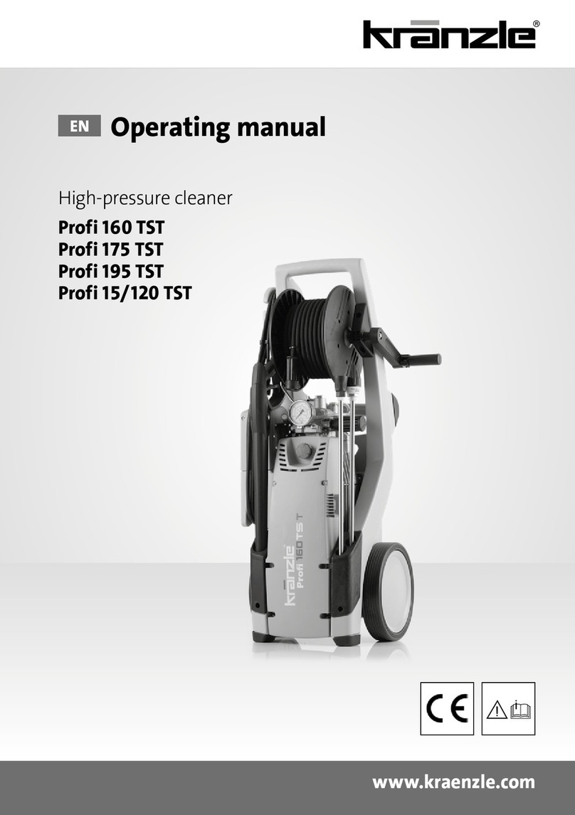 Kränzle Profi 160 TST operating manual