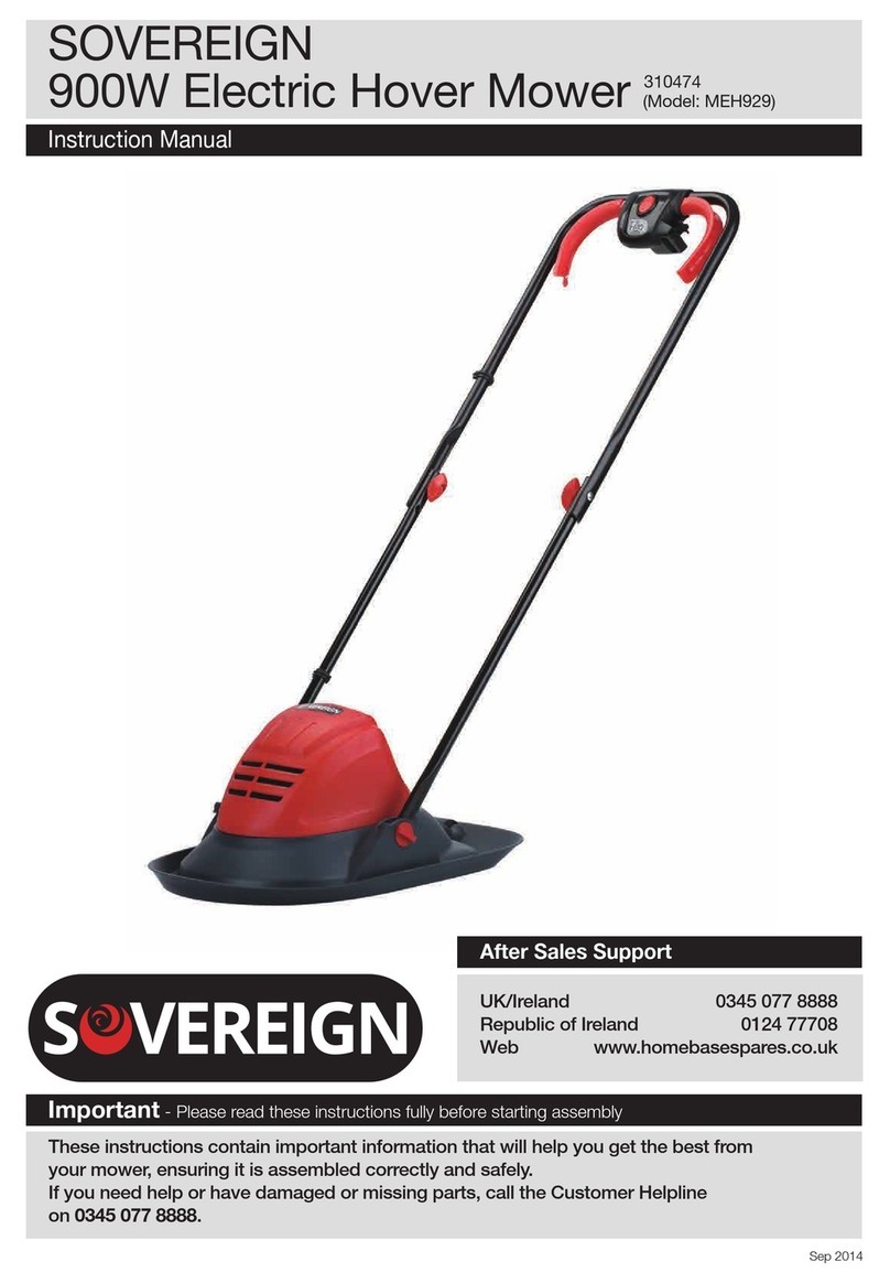 Sovereign MEH929 User manual
