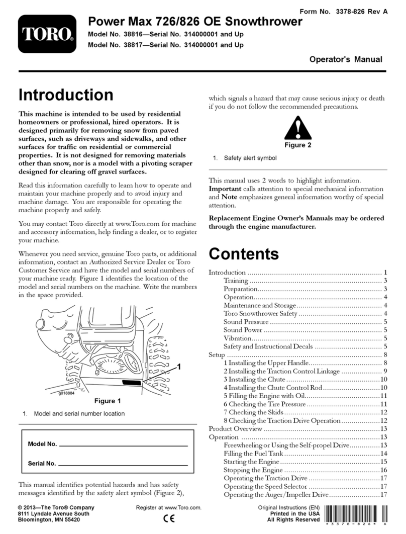 Toro 38816 Operator's manual
