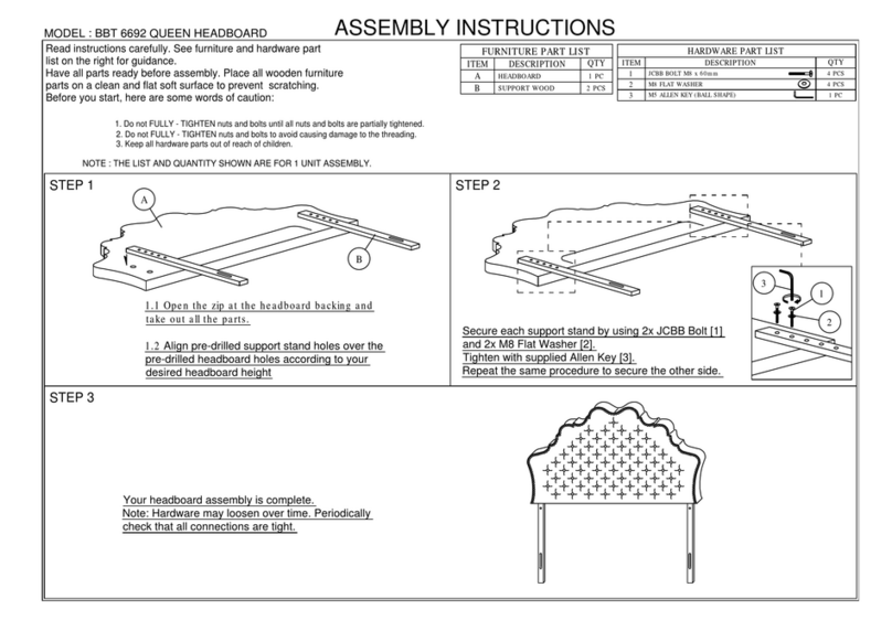 Baxton Studio BBT 6692 User manual Baxton Studio BBT 6692 User manual