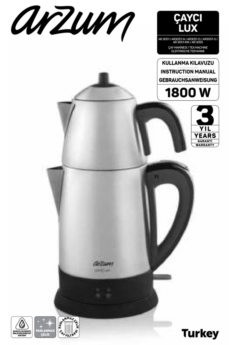 Arzum AR3051-N instruction manual