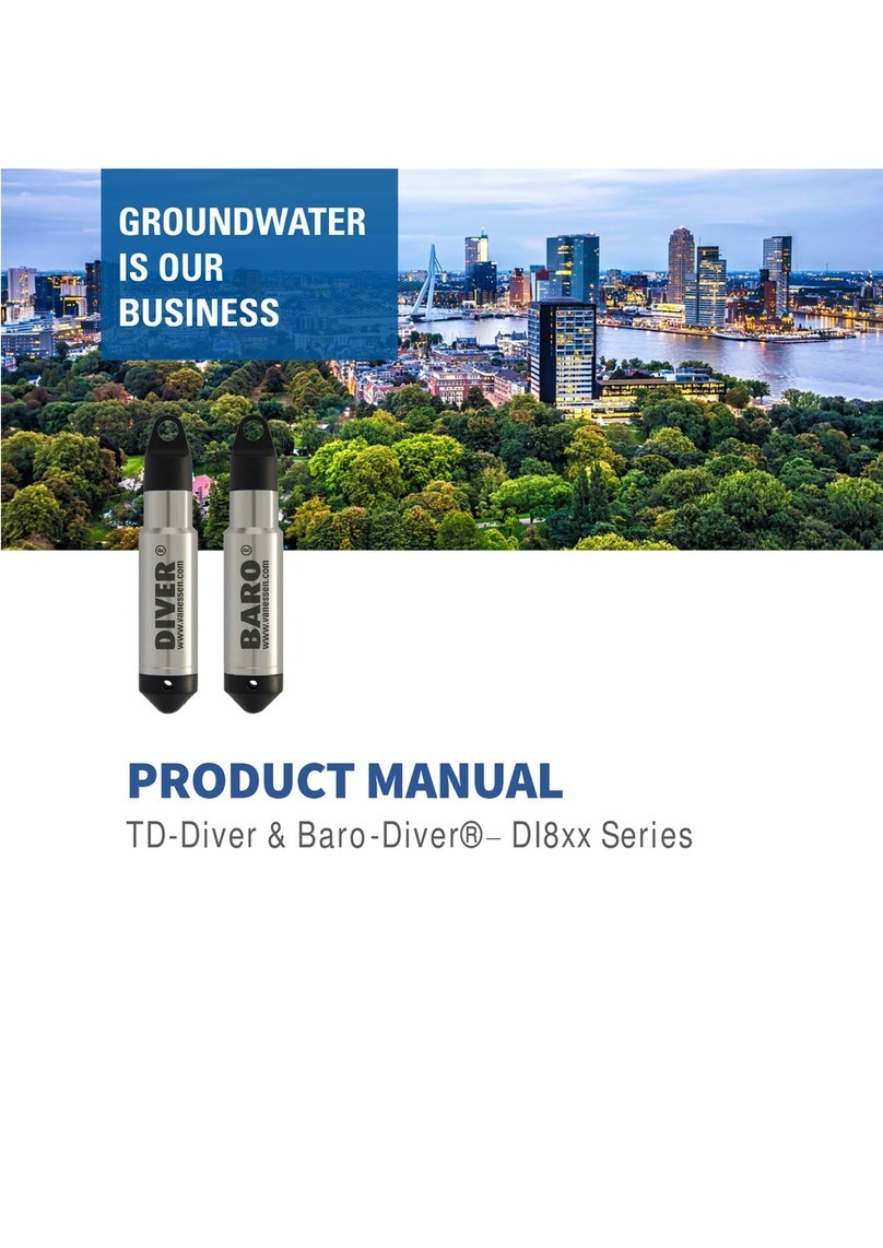 vanEssen TD-Diver DI8 Series product manual