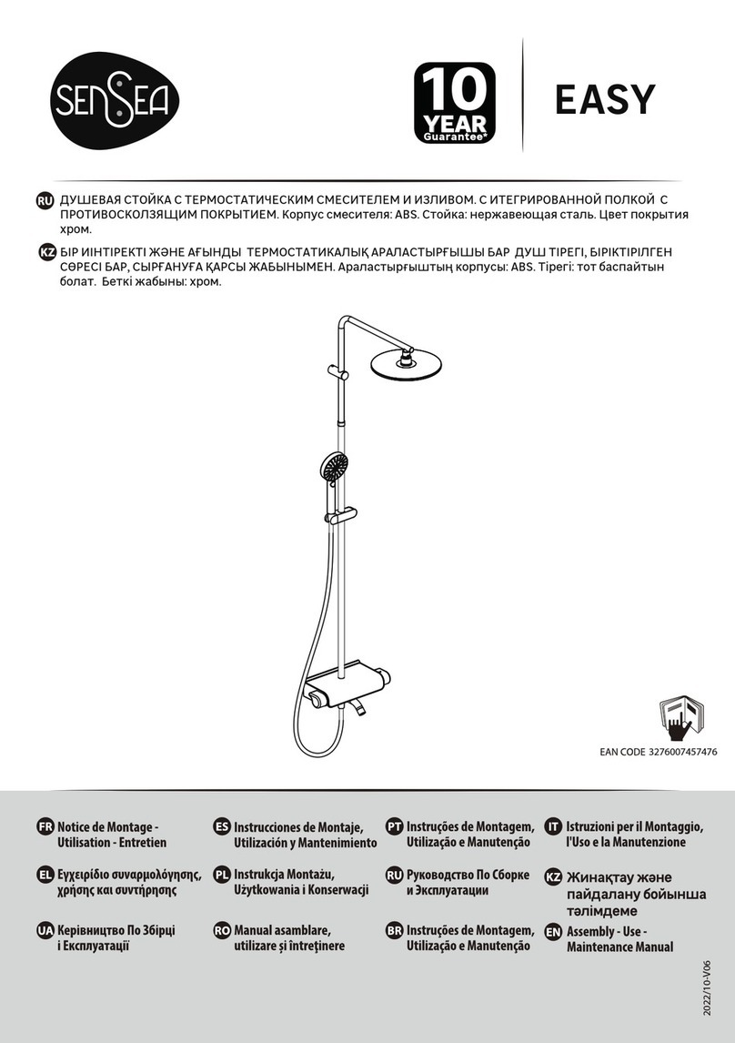 Sensea 3276007457476 Assembly, Use, Maintenance Manual