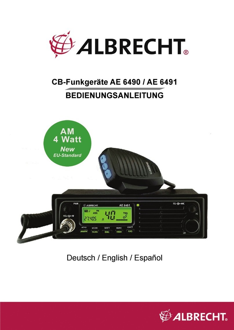 Albrecht AE 6490 manual