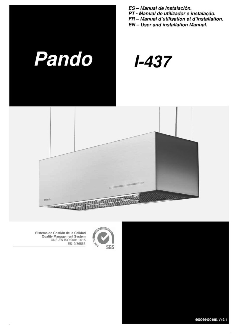 Pando I-437 User and installation manual