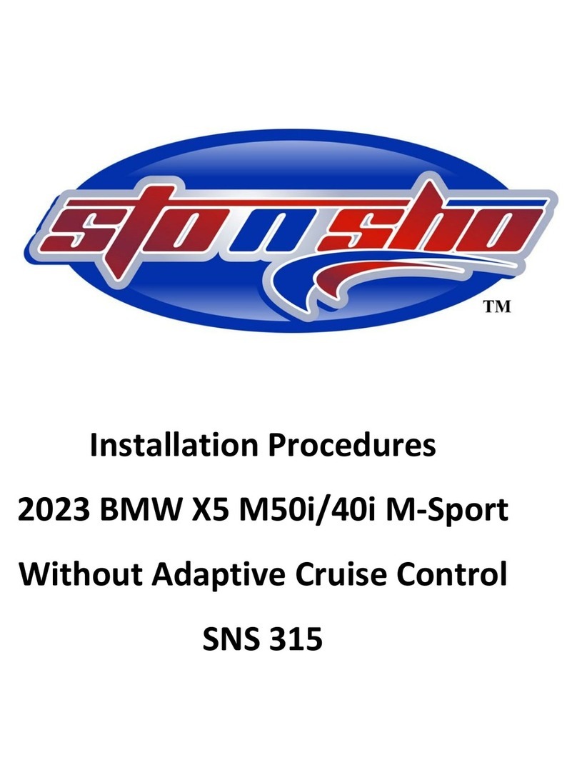 STO N SHO SNS 315 Reference guide