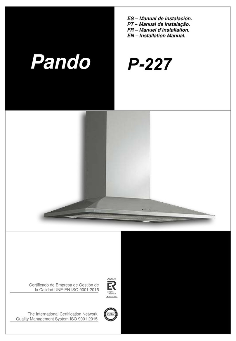 Pando P-227 User manual
