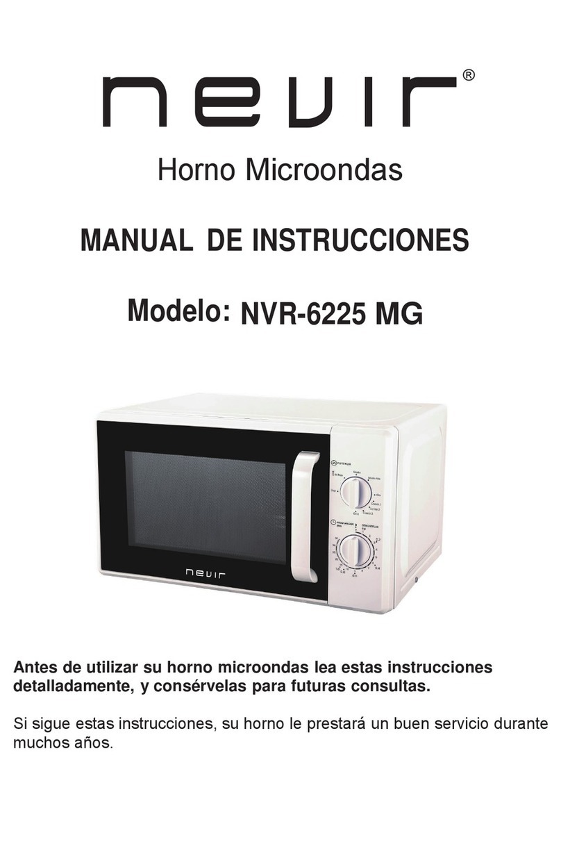 Nevir NVR-6225MG User manual