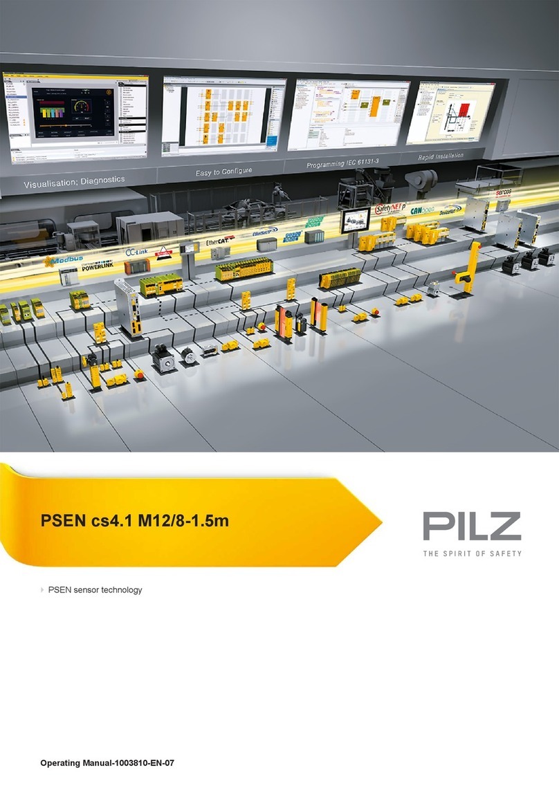 Pilz PSEN cs4.1 M12/8-1.5m User manual