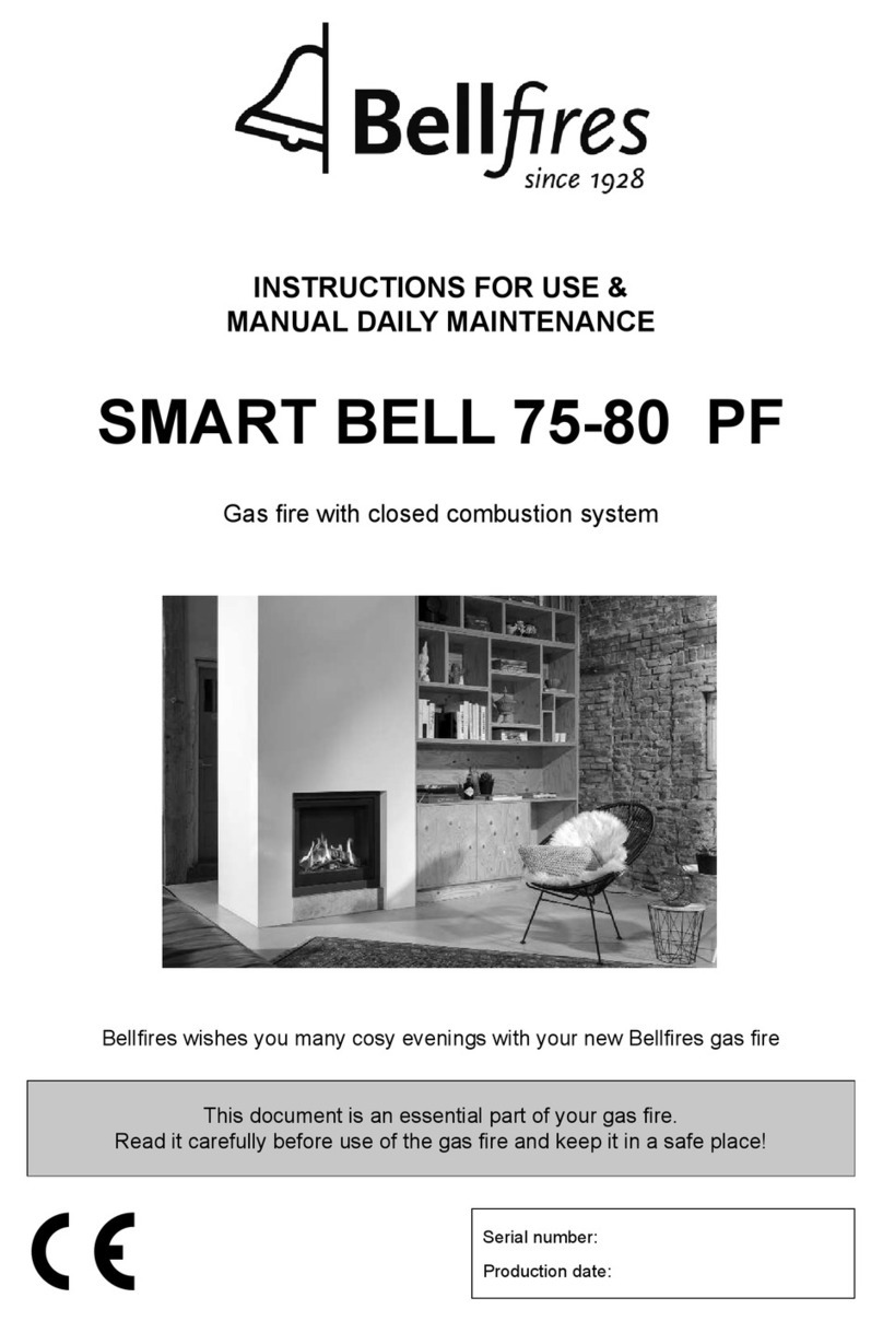 Bellfires SMART BELL 75-80 PF Installation and operation manual Bellfires SMART BELL 75-80 PF Installation and operation manual
