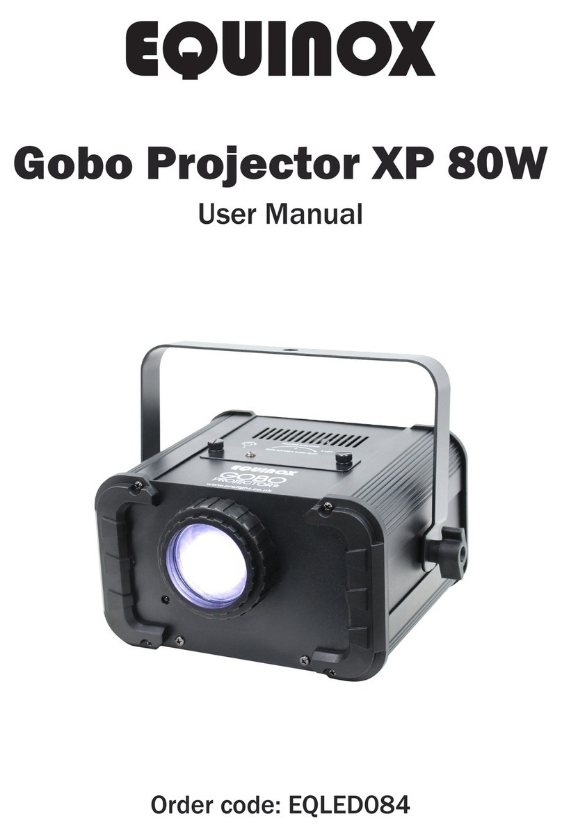 Equinox Systems XP 80W user manual Equinox Systems XP 80W user manual