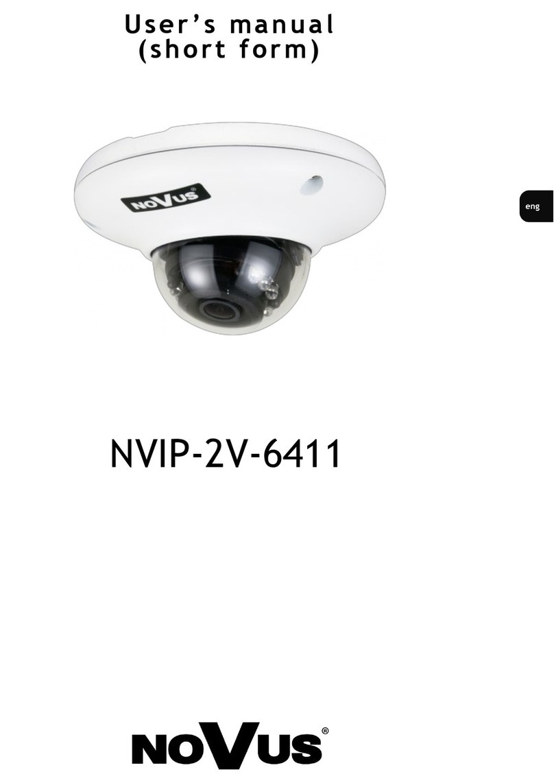 Novus NVIP-2V-6411 User manual Novus NVIP-2V-6411 User manual