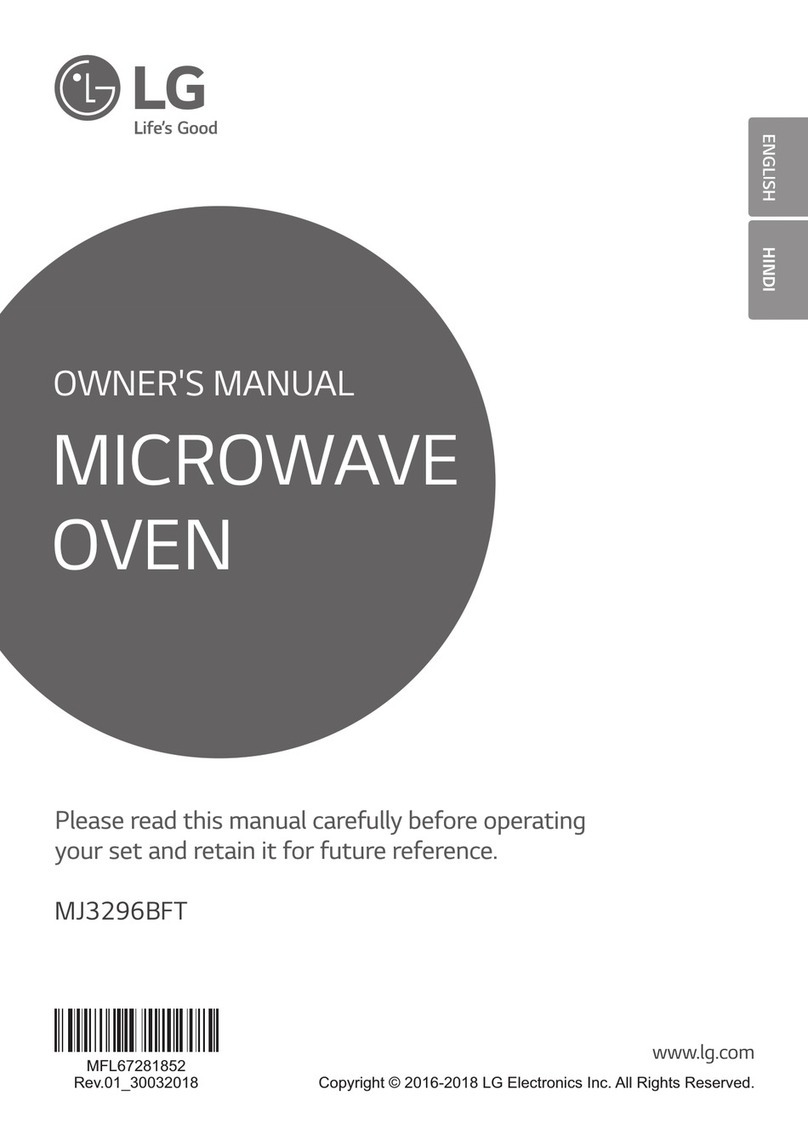 LG MJ3296BFT User manual