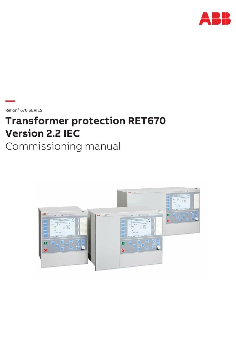 ABB Relion 670 series Commissioning manual