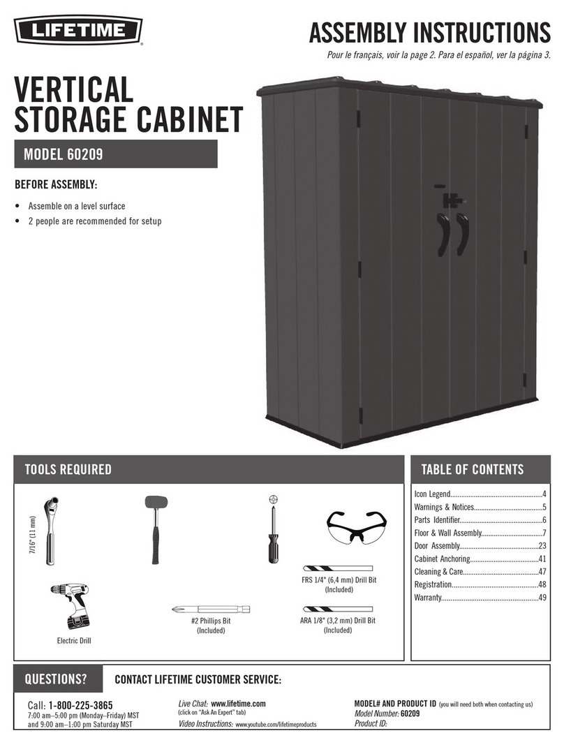 Lifetime 60209 Assembly instructions