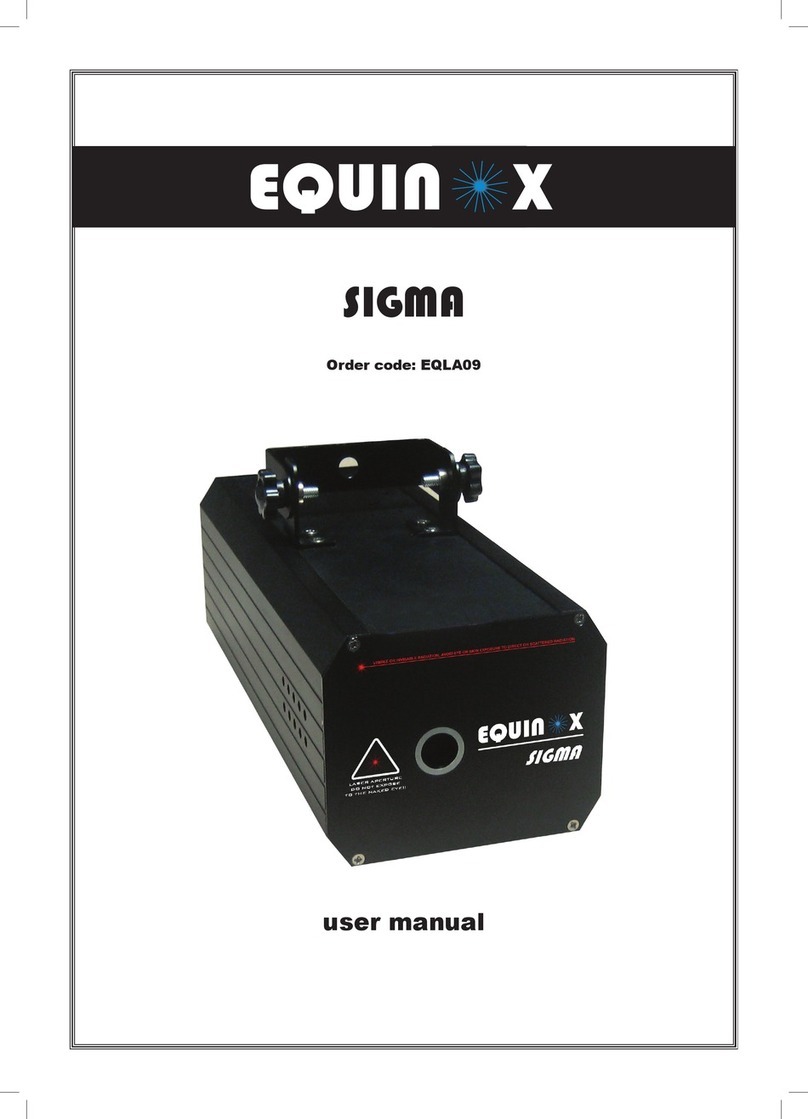 Equinox Systems SIGMA EQLA09 user manual
