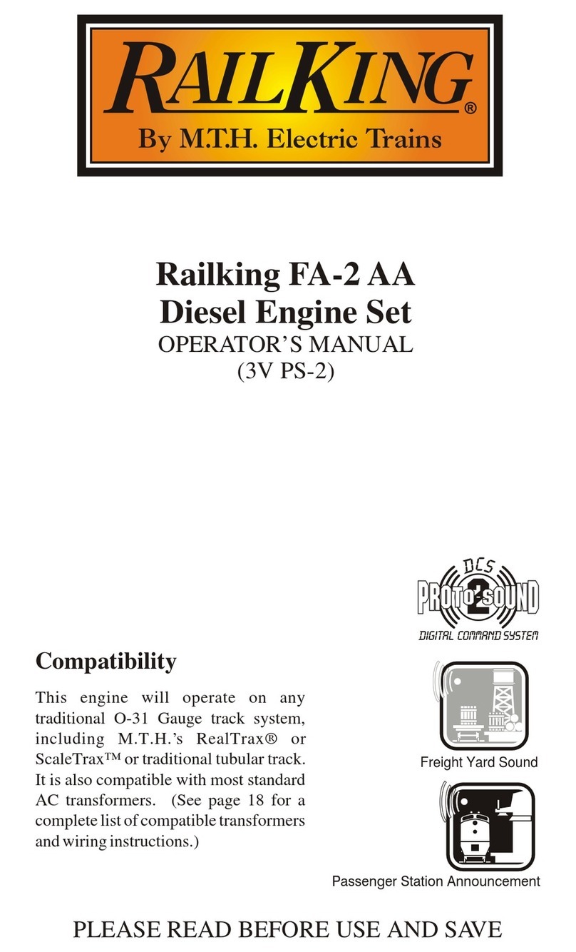 MTHTrains Railking FA-2 AA Operator's manual
