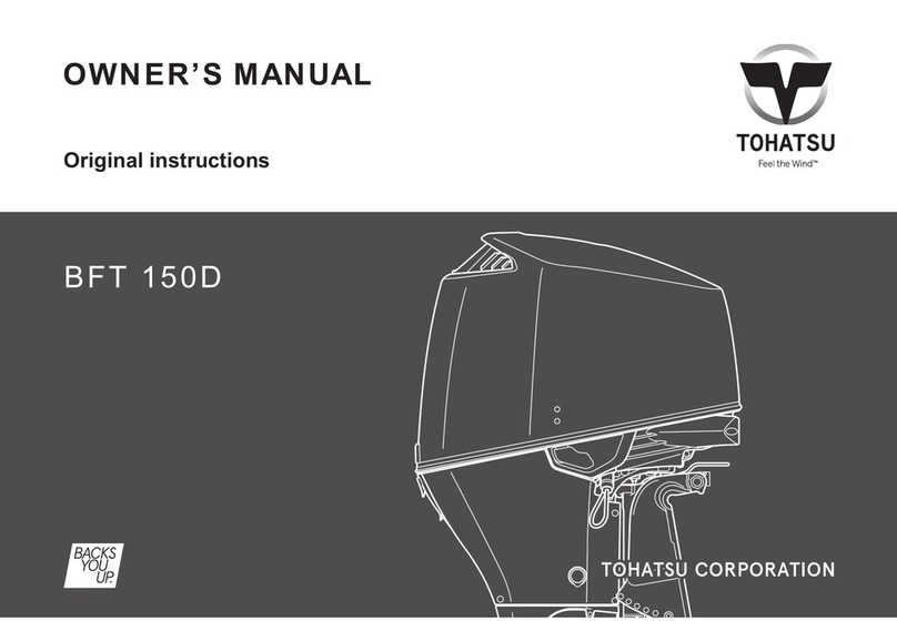 TOHATSU BFT 150D User manual