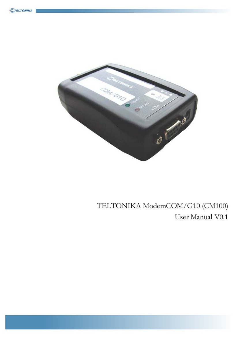 Teltonika CM100 User manual